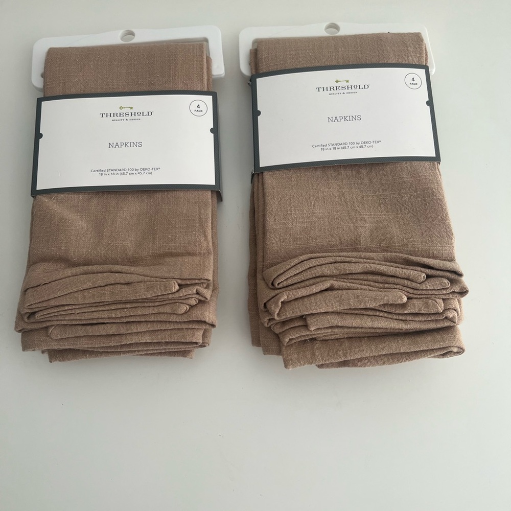 Threshold  Napkins - 8 Pack (2 x 4)